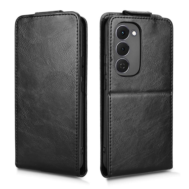 For Tecno Spark 40 Pro+ 4G Magnetic Vertical Flip Leather Phone Case with Buckle