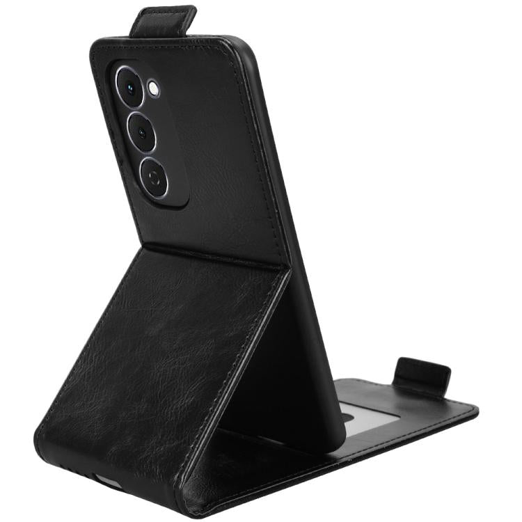 For Tecno Spark 40 Pro+ 4G Magnetic Vertical Flip Leather Phone Case with Buckle