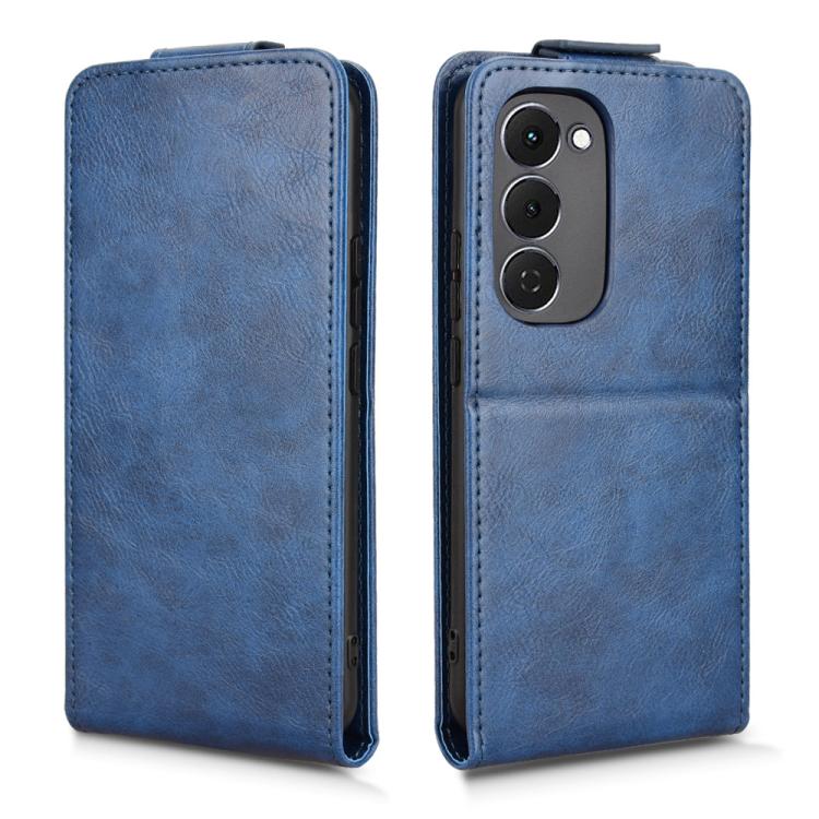 For Tecno Spark 40 Pro+ 4G Magnetic Vertical Flip Leather Phone Case with Buckle