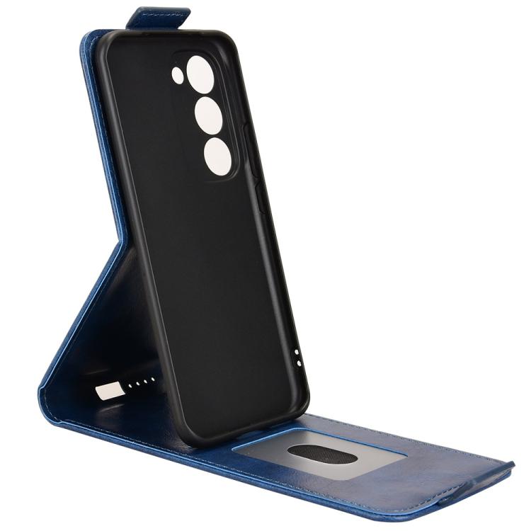 For Tecno Spark 40 Pro+ 4G Magnetic Vertical Flip Leather Phone Case with Buckle