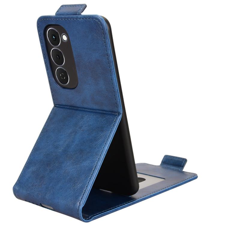 For Tecno Spark 40 Pro+ 4G Magnetic Vertical Flip Leather Phone Case with Buckle