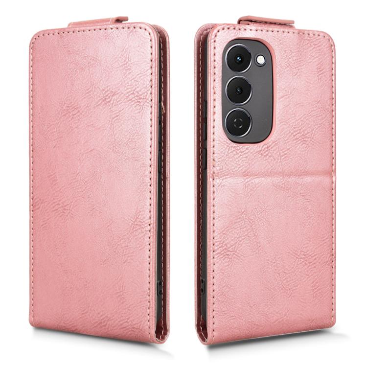 For Tecno Spark 40 Pro+ 4G Magnetic Vertical Flip Leather Phone Case with Buckle
