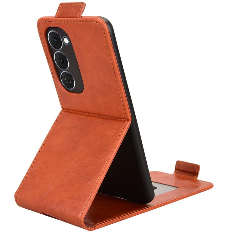For Tecno Spark 40 Pro+ 4G Magnetic Vertical Flip Leather Phone Case with Buckle