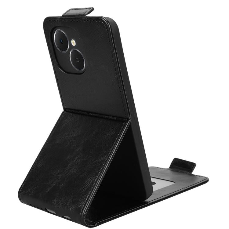 For Tecno Spark 40C Magnetic Vertical Flip Leather Phone Case with Buckle