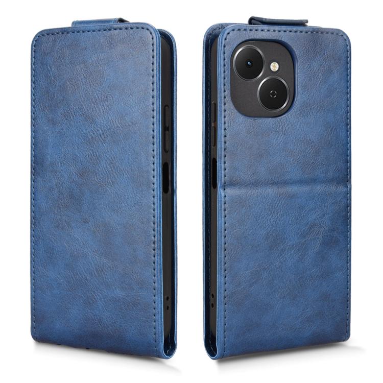 For Tecno Spark 40C Magnetic Vertical Flip Leather Phone Case with Buckle