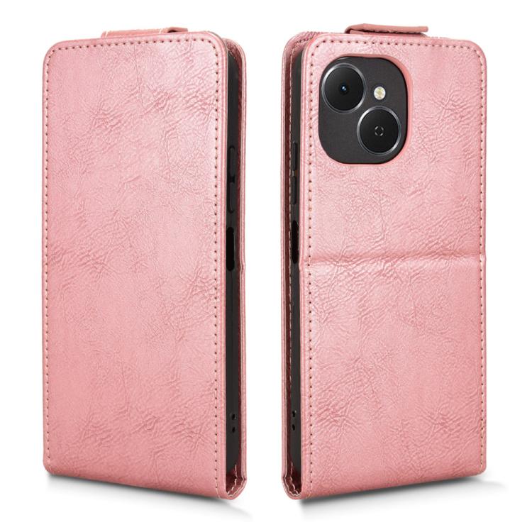 For Tecno Spark 40C Magnetic Vertical Flip Leather Phone Case with Buckle