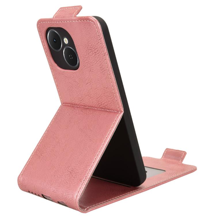 For Tecno Spark 40C Magnetic Vertical Flip Leather Phone Case with Buckle