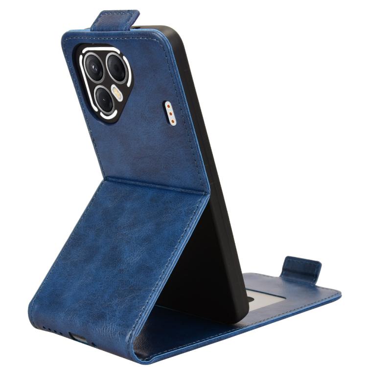 For Tecno Pova 7 5G Magnetic Vertical Flip Leather Phone Case with Buckle