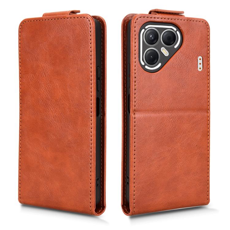 For Tecno Pova 7 5G Magnetic Vertical Flip Leather Phone Case with Buckle