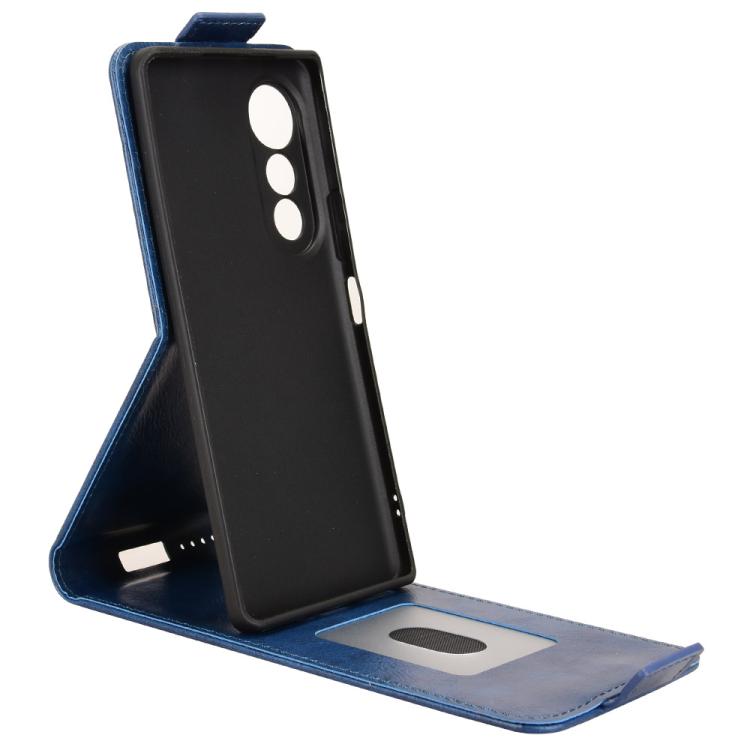 For Tecno Pova Curve 5G Magnetic Vertical Flip Leather Phone Case with Buckle