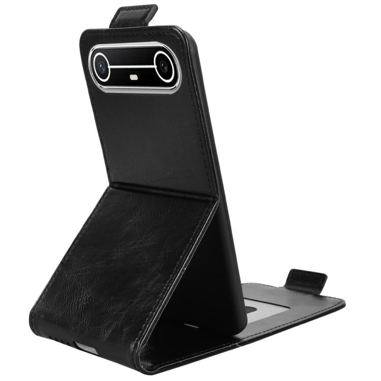 For Tenco Spark Slim 4G / Pova Slim 5G Magnetic Vertical Flip Leather Phone Case with Buckle