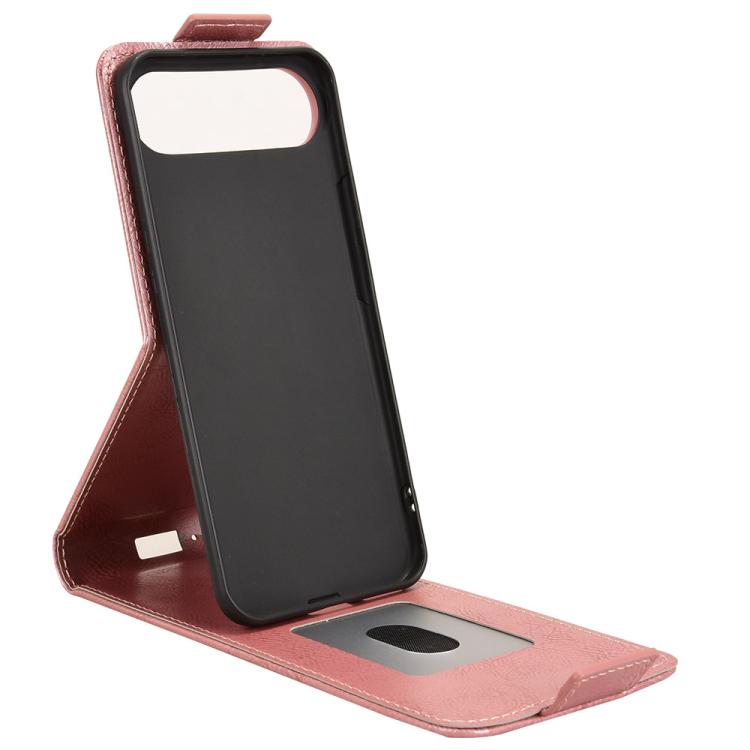 For Tenco Spark Slim 4G / Pova Slim 5G Magnetic Vertical Flip Leather Phone Case with Buckle