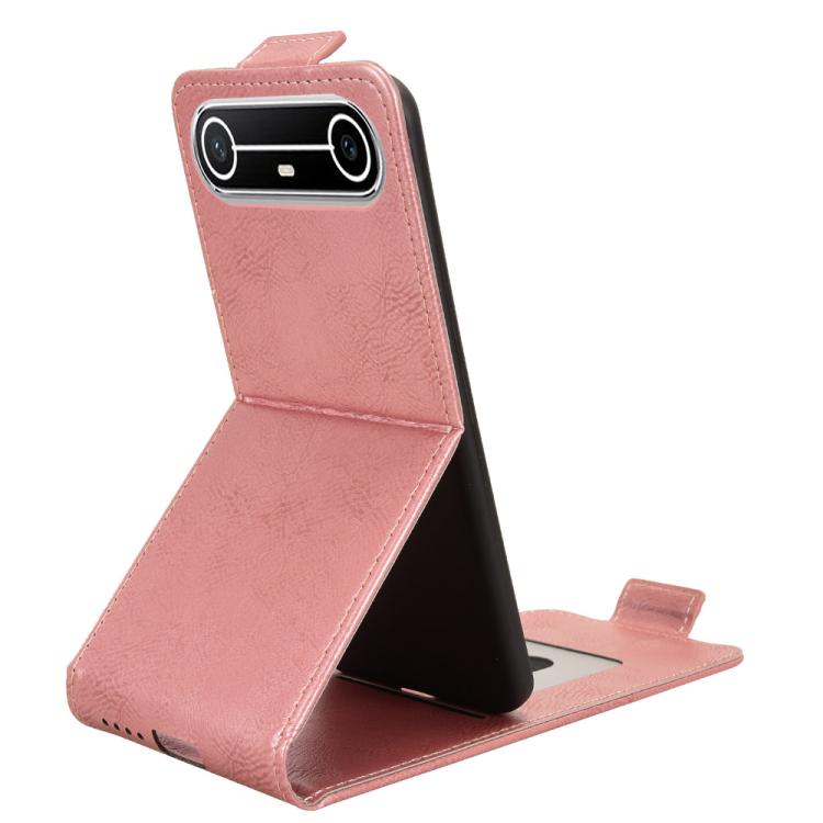 For Tenco Spark Slim 4G / Pova Slim 5G Magnetic Vertical Flip Leather Phone Case with Buckle
