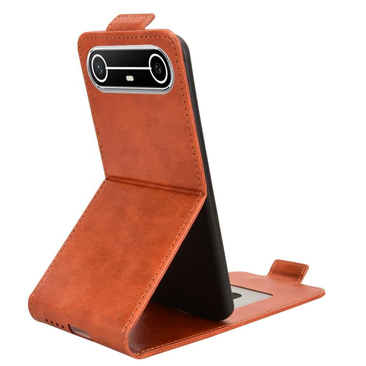 For Tenco Spark Slim 4G / Pova Slim 5G Magnetic Vertical Flip Leather Phone Case with Buckle