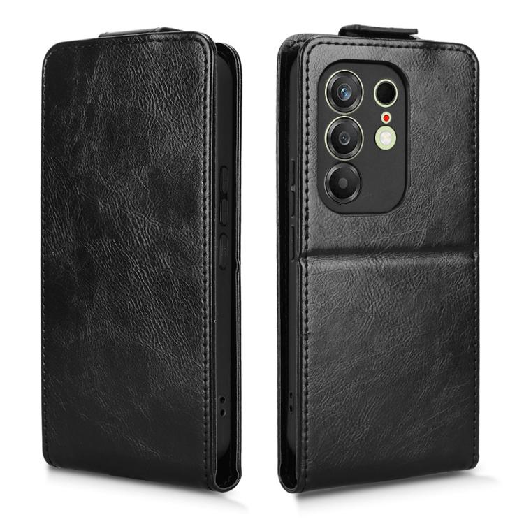 For Tecno Camon 50 4G Magnetic Vertical Flip Leather Phone Case with Buckle