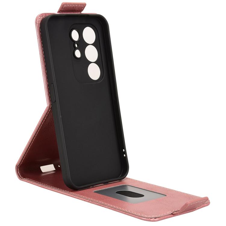 For Tecno Camon 50 4G Magnetic Vertical Flip Leather Phone Case with Buckle