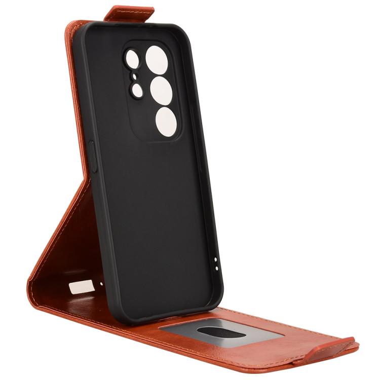 For Tecno Camon 50 4G Magnetic Vertical Flip Leather Phone Case with Buckle