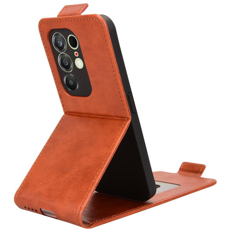For Tecno Camon 50 4G Magnetic Vertical Flip Leather Phone Case with Buckle