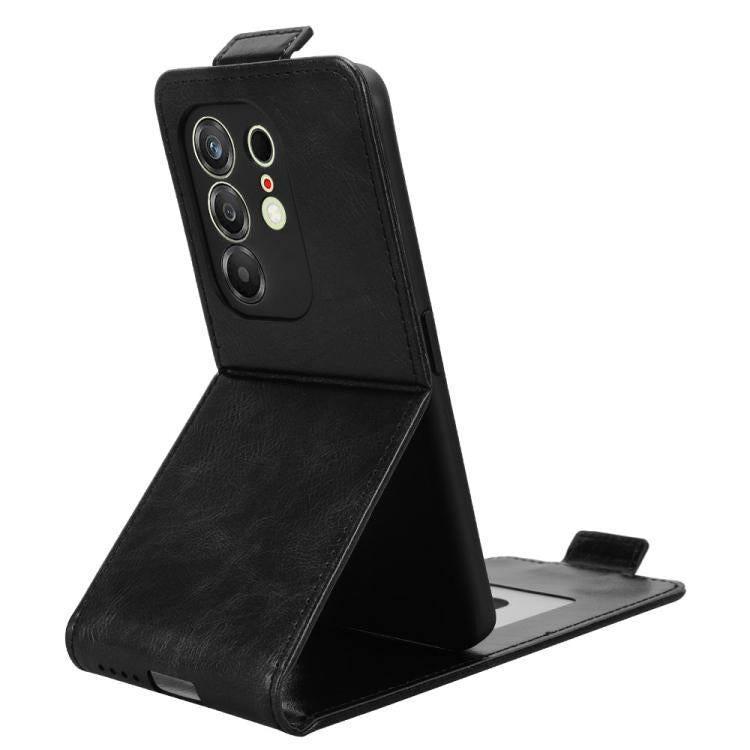 For Tecno Camon 50 Pro 4G Magnetic Vertical Flip Leather Phone Case with Buckle