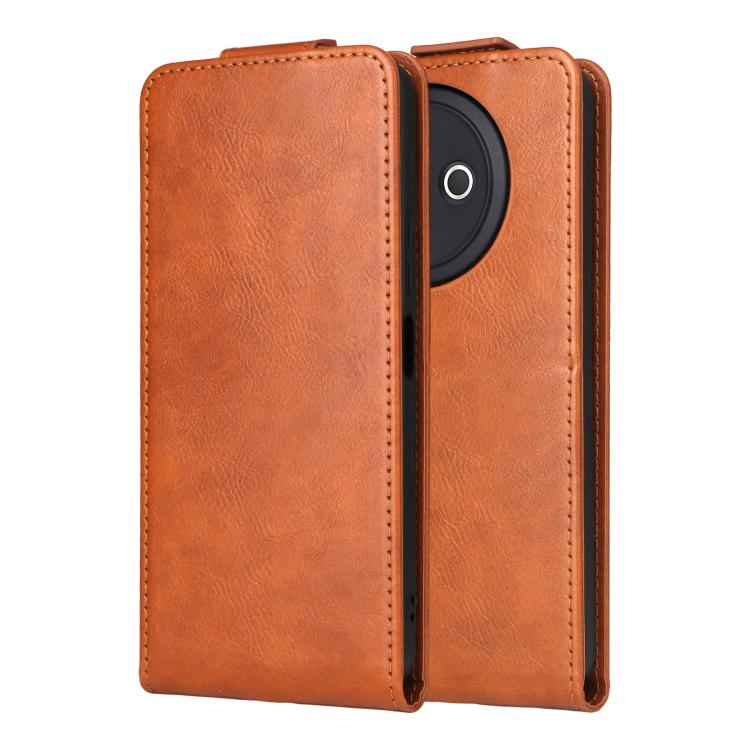 For vivo Y39 5G / Y300i Magnetic Vertical Flip Leather Phone Case with Buckle