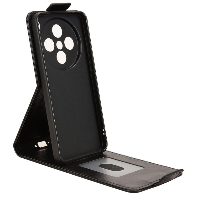 For vivo X200s 5G Magnetic Vertical Flip Leather Phone Case with Buckle