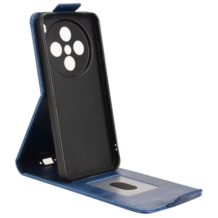 For vivo X200s 5G Magnetic Vertical Flip Leather Phone Case with Buckle