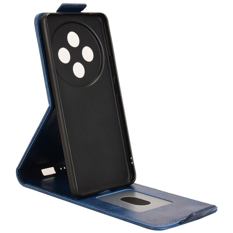 For vivo Y300 Pro 5G / iQOO Z10 5G India Magnetic Vertical Flip Leather Phone Case with Buckle