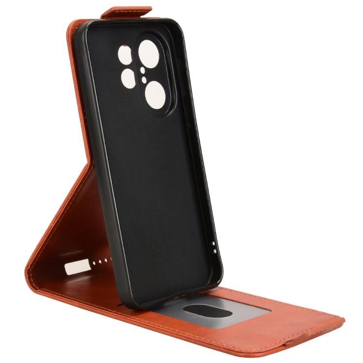 For vivo X200 FE / S30 Pro mini Magnetic Vertical Flip Leather Phone Case with Buckle