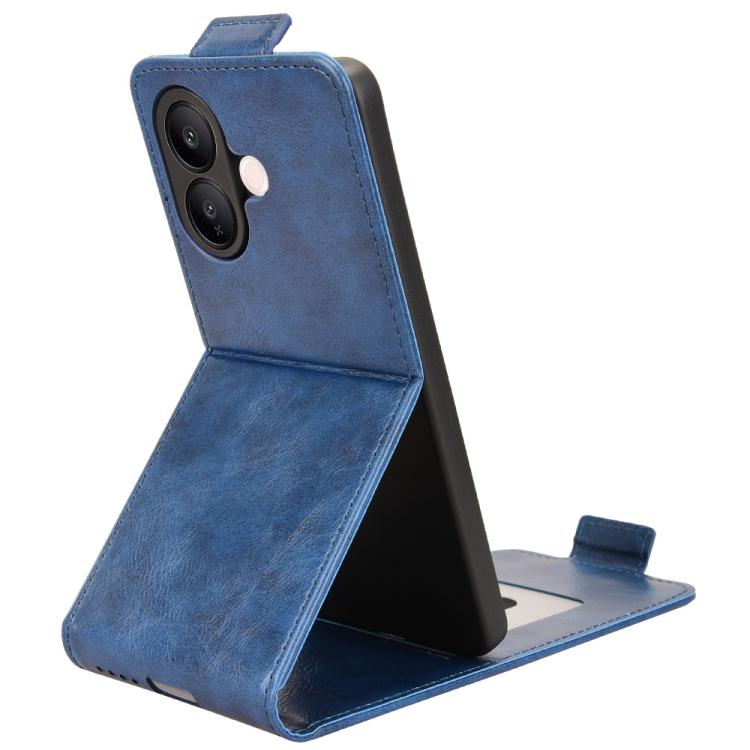 For vivo V60 Lite 4G / 5G Magnetic Vertical Flip Leather Phone Case with Buckle