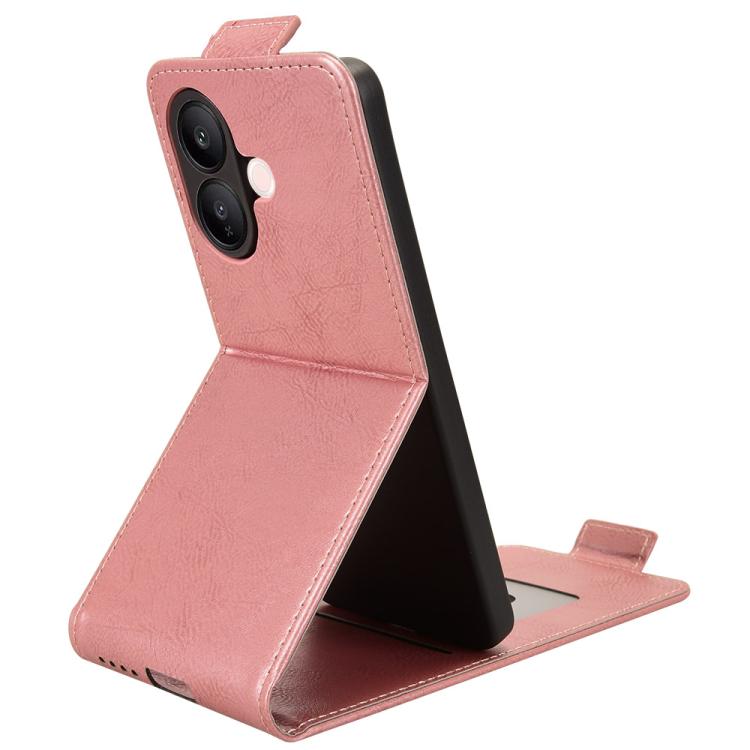 For vivo V60 Lite 4G / 5G Magnetic Vertical Flip Leather Phone Case with Buckle