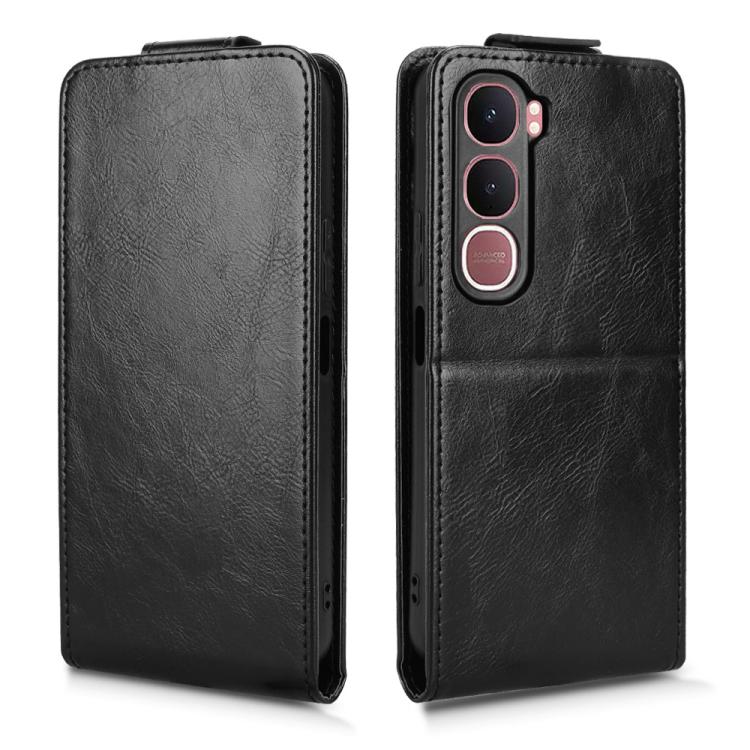For vivo Y31 5G India / Y21d Global Magnetic Vertical Flip Leather Phone Case with Buckle