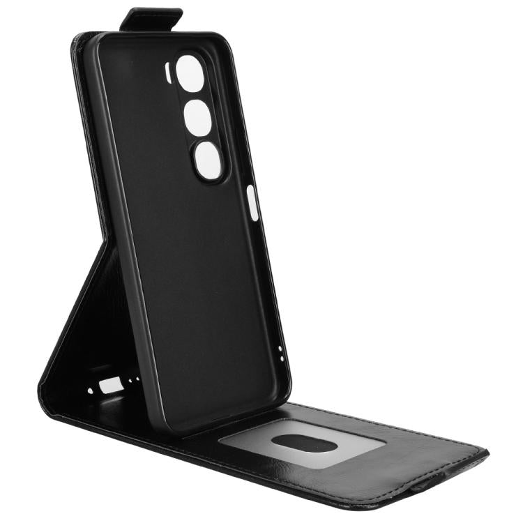 For vivo Y31 5G India / Y21d Global Magnetic Vertical Flip Leather Phone Case with Buckle