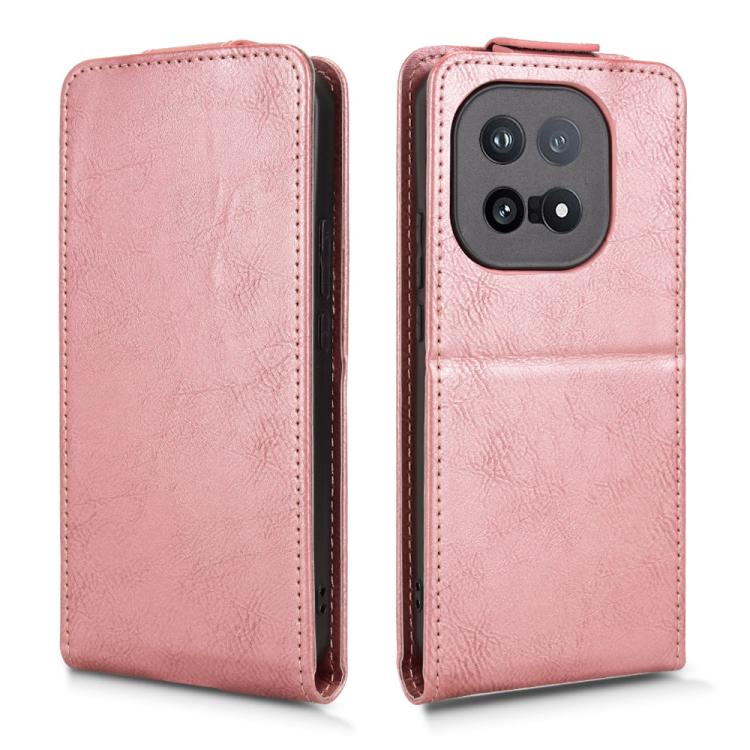 For vivo iQOO 15 Magnetic Vertical Flip Leather Phone Case with Buckle