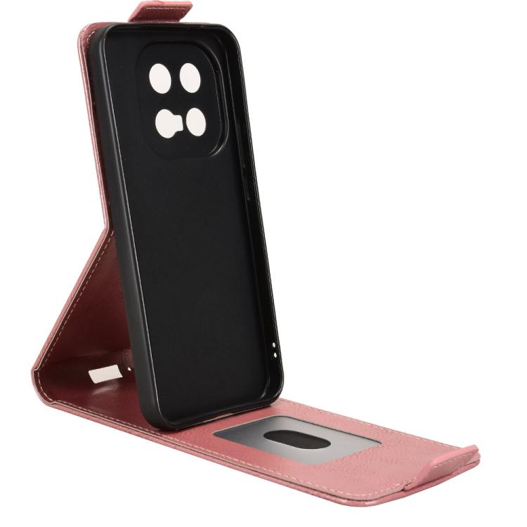 For vivo iQOO 15 Magnetic Vertical Flip Leather Phone Case with Buckle