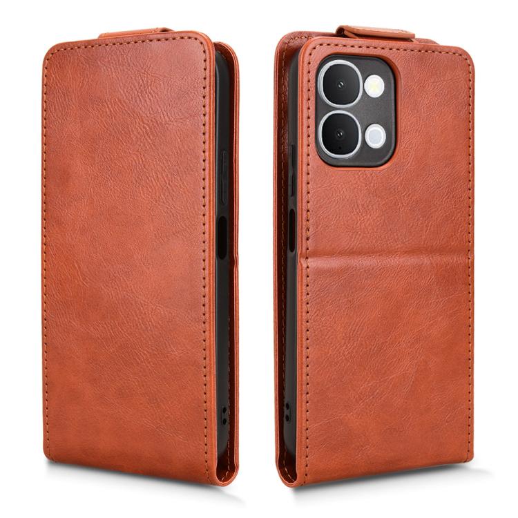 For vivo Y31d 4G / Y500i Magnetic Vertical Flip Leather Phone Case with Buckle