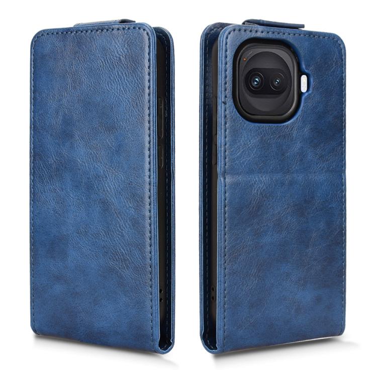 For vivo iQOO 15R 5G / Z11 Turbo 5G Magnetic Vertical Flip Leather Phone Case with Buckle