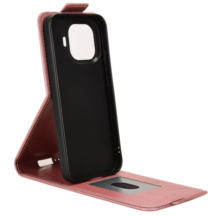 For vivo iQOO 15R 5G / Z11 Turbo 5G Magnetic Vertical Flip Leather Phone Case with Buckle