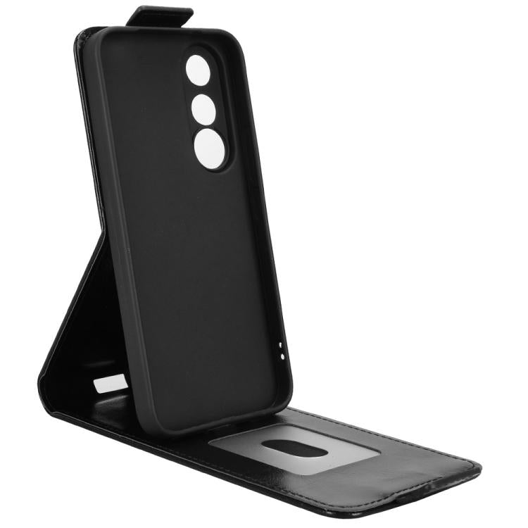 For vivo V70 FE 5G Magnetic Vertical Flip Leather Phone Case with Buckle