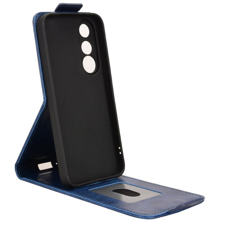 For vivo V70 FE 5G Magnetic Vertical Flip Leather Phone Case with Buckle