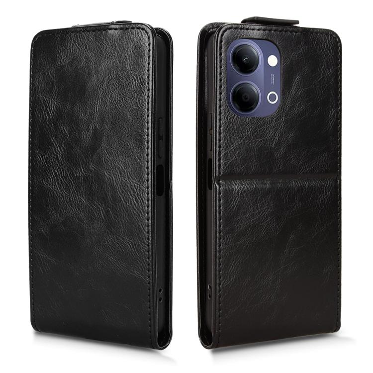 For vivo Y21 5G 2026 / Y05 4G Magnetic Vertical Flip Leather Phone Case with Buckle