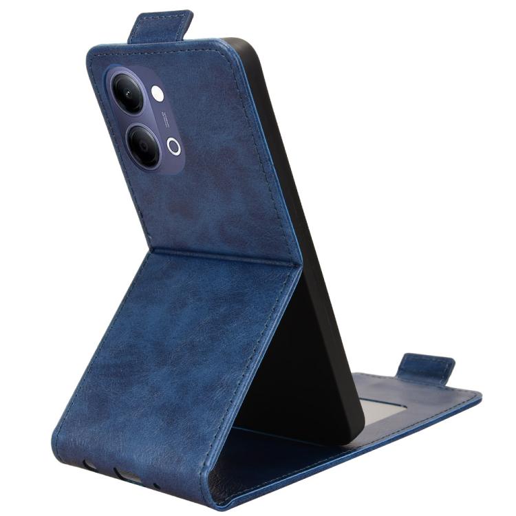 For vivo Y21 5G 2026 / Y05 4G Magnetic Vertical Flip Leather Phone Case with Buckle