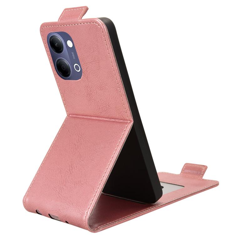 For vivo Y21 5G 2026 / Y05 4G Magnetic Vertical Flip Leather Phone Case with Buckle