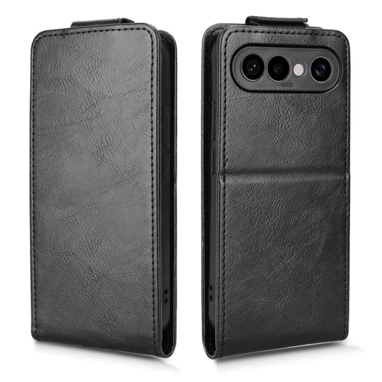 For vivo X300 FE 5G / S50 Pro mimi 5G Magnetic Vertical Flip Leather Phone Case with Buckle