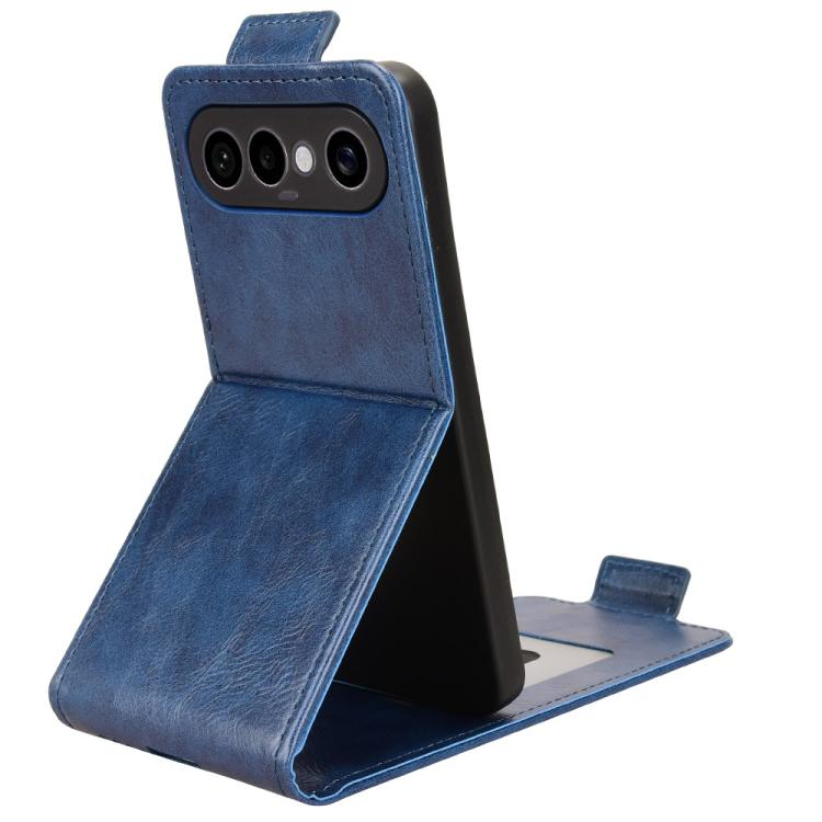 For vivo X300 FE 5G / S50 Pro mimi 5G Magnetic Vertical Flip Leather Phone Case with Buckle