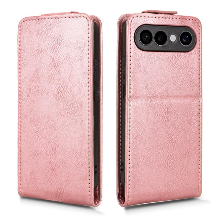 For vivo X300 FE 5G / S50 Pro mimi 5G Magnetic Vertical Flip Leather Phone Case with Buckle
