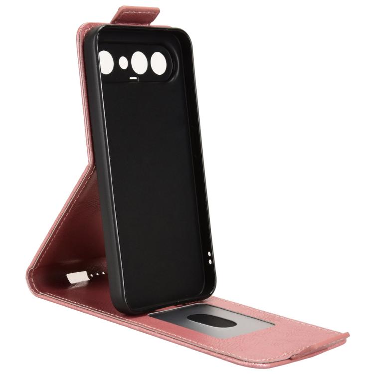 For vivo X300 FE 5G / S50 Pro mimi 5G Magnetic Vertical Flip Leather Phone Case with Buckle