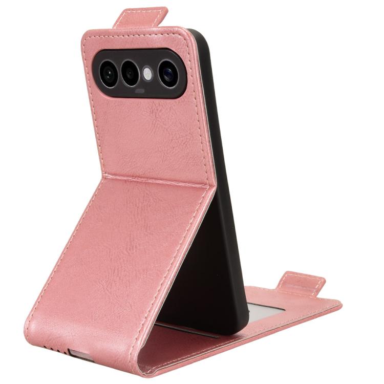 For vivo X300 FE 5G / S50 Pro mimi 5G Magnetic Vertical Flip Leather Phone Case with Buckle