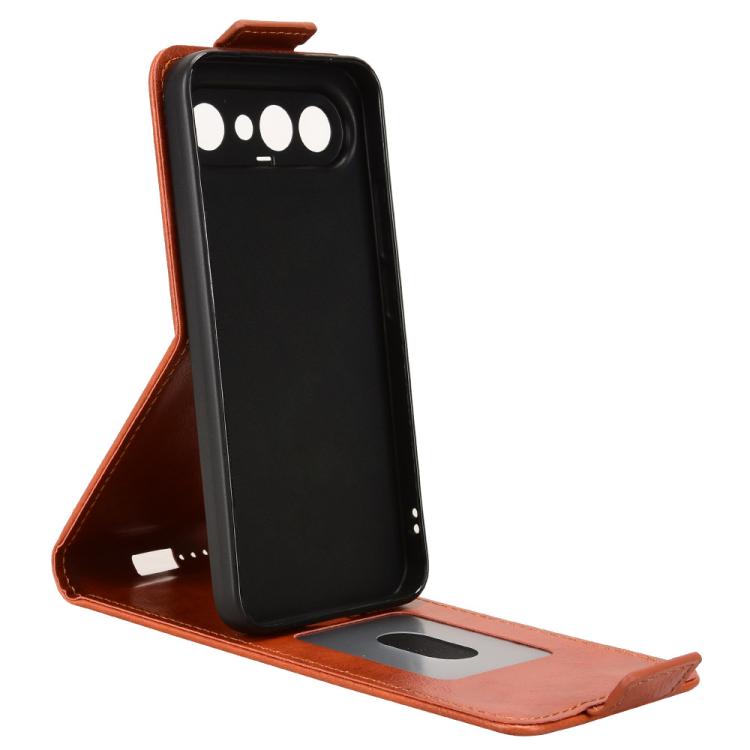 For vivo X300 FE 5G / S50 Pro mimi 5G Magnetic Vertical Flip Leather Phone Case with Buckle
