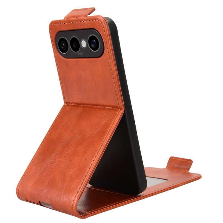 For vivo X300 FE 5G / S50 Pro mimi 5G Magnetic Vertical Flip Leather Phone Case with Buckle