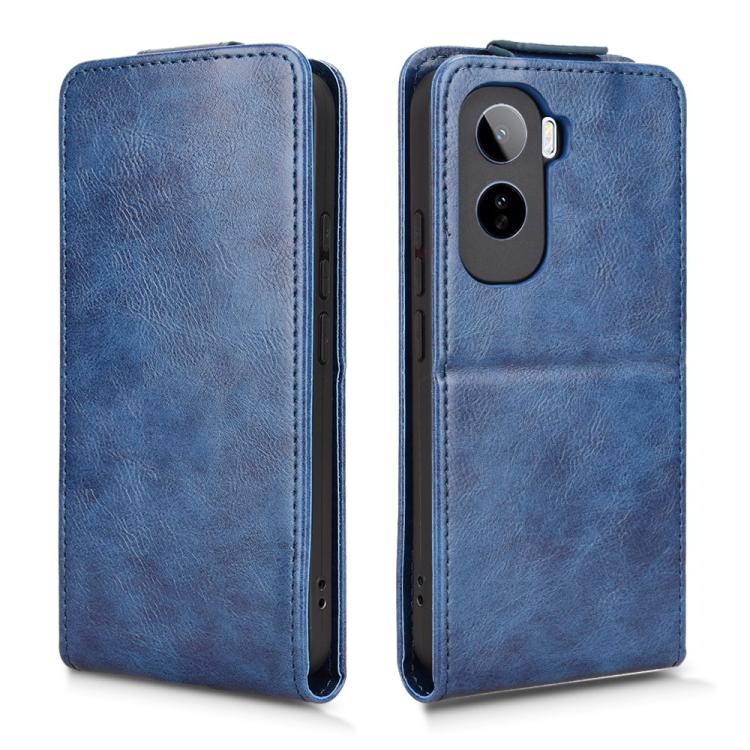 For vivo T5 Pro 5G / iQOO Z11 Magnetic Vertical Flip Leather Phone Case with Buckle